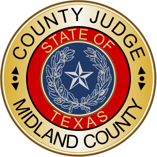 Midland County Judge Government Seal