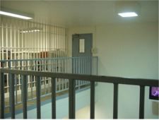 Interior of jail facility