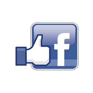 Facebook icon clickable
