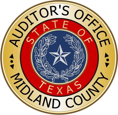 Midland County Auditors Office government seal
