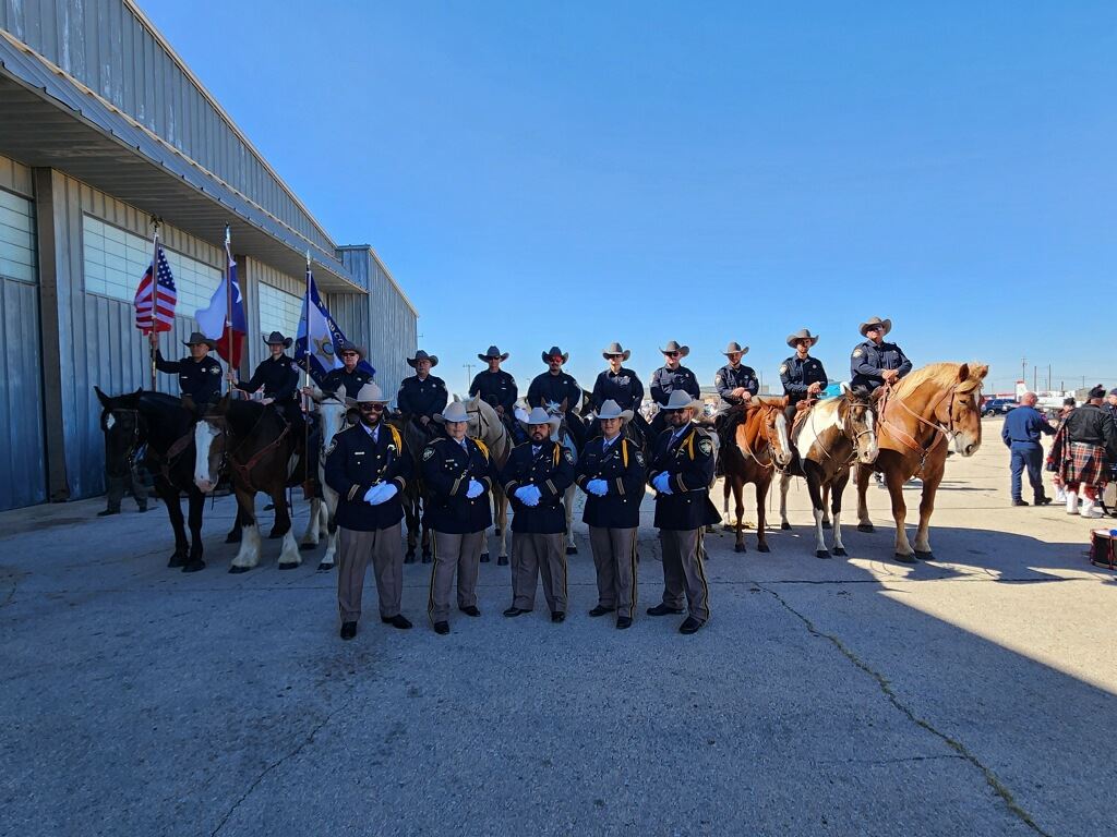 Mounted Patrol Honor Guard Airport