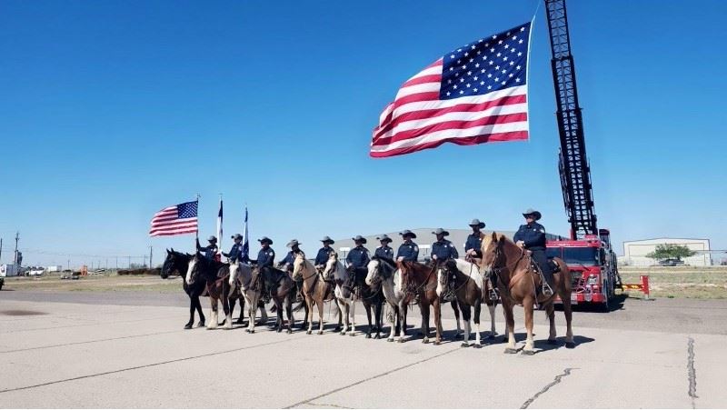 Mounted Patrol Side View 2024